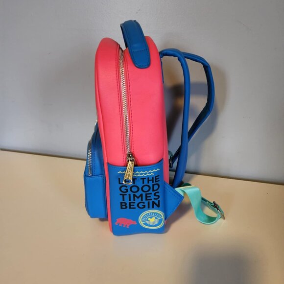 EUC Disney Vacation Club member Loungefly Backpack DVC "A Vacation of Adventure" - Picture 4 of 11